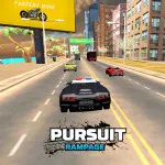 In Pursuit Rampage, you're in charge of a police car that is being chased at high speed for hours on end. You have to stay calm while you move through crowded streets, avoid barriers, and close in on criminals