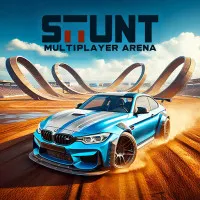 In Stunt Multiplayer Arena, you do crazy things like front flips and back flips in the free mission where you play alone.